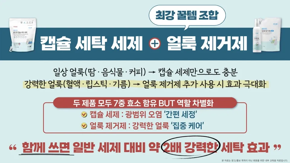 매일 입는 옷, 세탁 습관이 바꾼다!